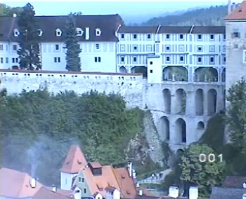 webcam - Barokní divadlo, zámek, Český Krumlov
