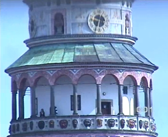 webcam - ochoz zámecké věže, Český Krumlov