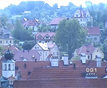 webcam - Horní Brána, ulice Kaplická, Český Krumlov