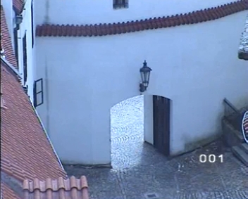 webcam - průchod k Prelatůře, ulice Horní, Český Krumlov