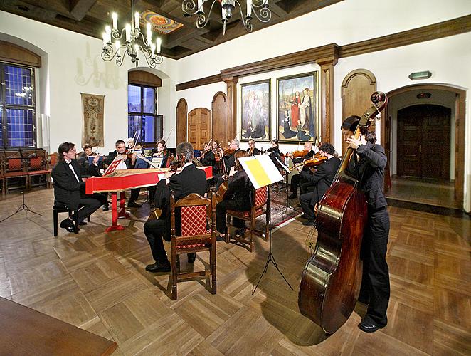 Smyčcový orchestr Český Krumlov, Barokní klenoty - nokturno, 5.7.2009, Festival komorní hudby Český Krumlov