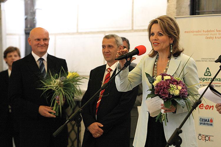 17.07.2009 - Slavnostní zahájení Mezinárodního hudebního festivalu Český Krumlov 2009