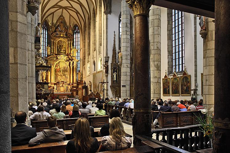 25.07.2009 - Eva Forejtová – soprano, Vladimír Roubal - organo, Marek Zvolánek - trumpet, International Music Festival Český Krumlov
