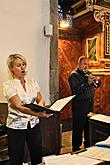 25.07.2009 - Eva Forejtová – soprano, Vladimír Roubal - organo, Marek Zvolánek - trumpet, International Music Festival Český Krumlov, source: Auviex s.r.o., photo by: Libor Sváček