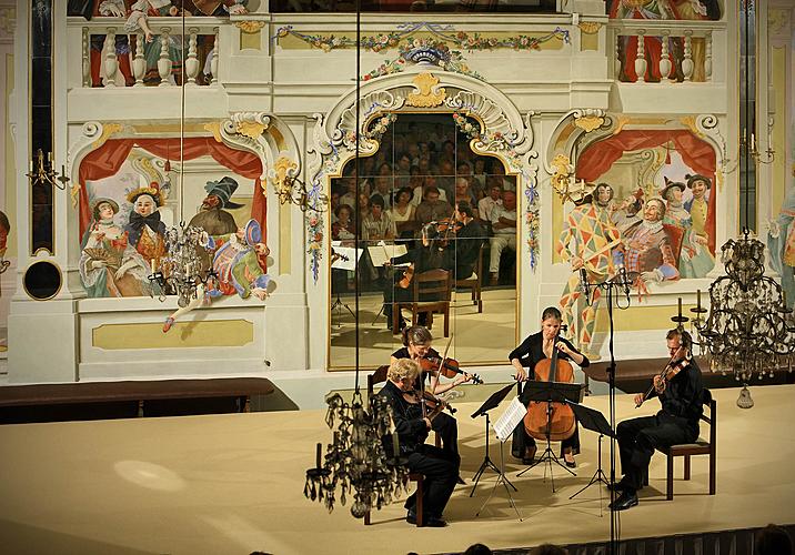 06.08.2009 - Streichquartett, Internationales Musikfestival Český Krumlov