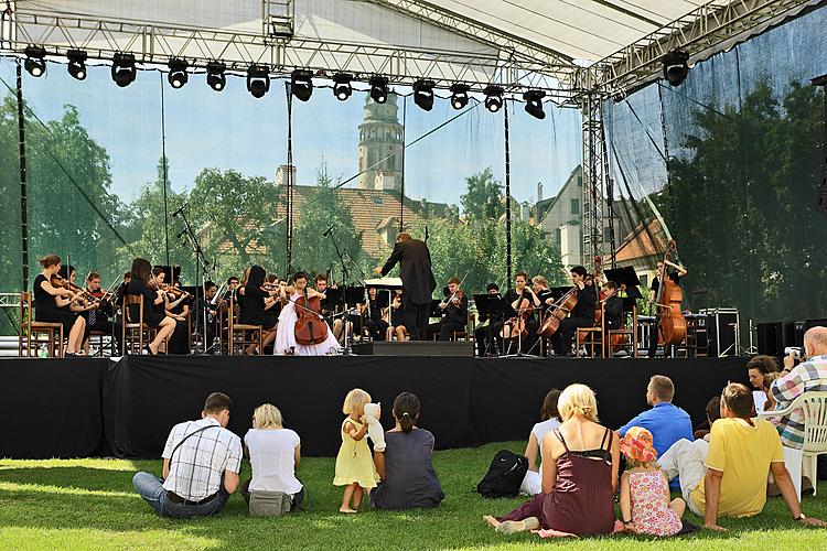 16.08.2009 - Das Konzert nich nur für die Familien mit den Kindern, Internationales Musikfestival Český Krumlov