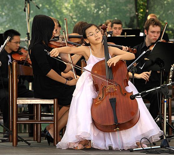 16.08.2009 - Das Konzert nich nur für die Familien mit den Kindern, Internationales Musikfestival Český Krumlov