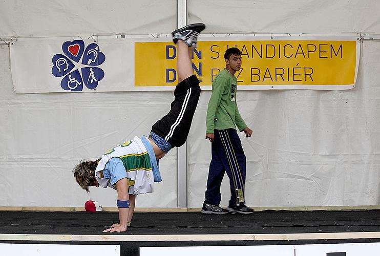 Tag mit Handicap - Tag ohne Barrieren, 12.9.2009, Český Krumlov