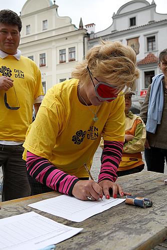 Tag mit Handicap - Tag ohne Barrieren, 12.9.2009, Český Krumlov