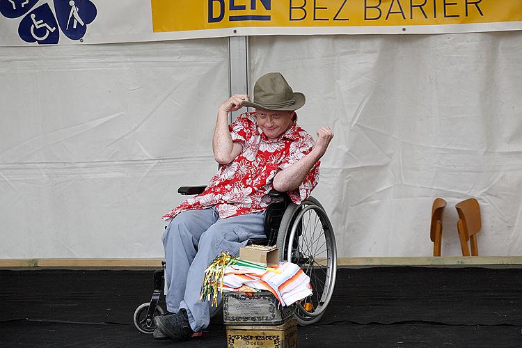 Disability Day, Day without Barriers, 12.9.2009, Český Krumlov