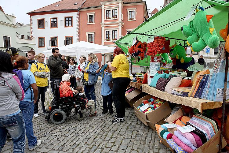 Disability Day, Day without Barriers, 12.9.2009, Český Krumlov