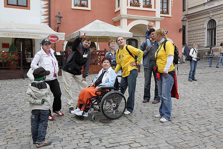 Disability Day, Day without Barriers, 12.9.2009, Český Krumlov