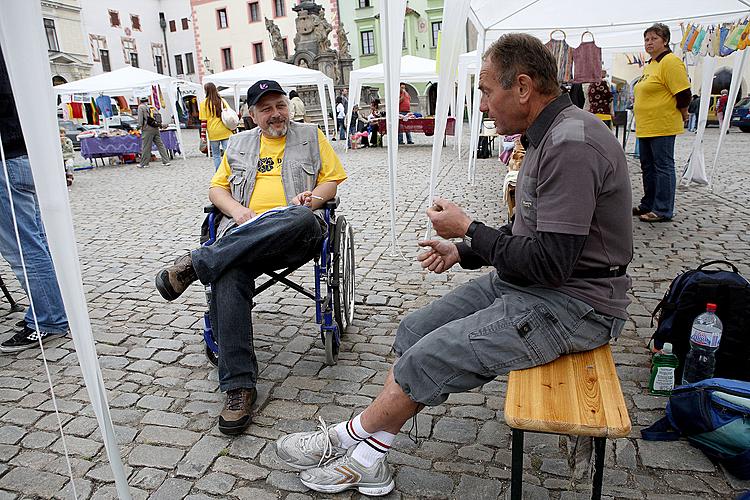 Tag mit Handicap - Tag ohne Barrieren, 12.9.2009, Český Krumlov