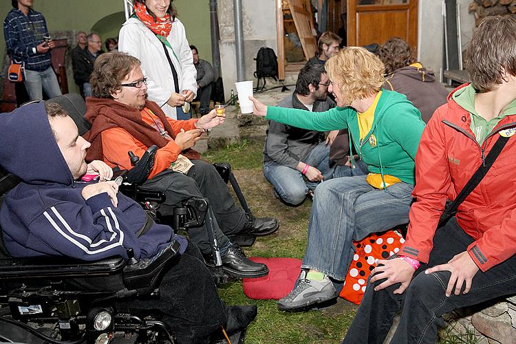 Disability Day, Day without Barriers, 12.9.2009, Český Krumlov