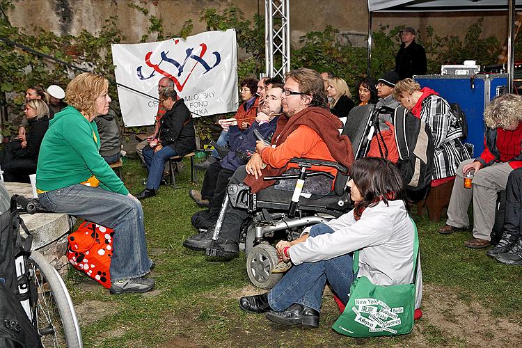 Disability Day, Day without Barriers, 12.9.2009, Český Krumlov