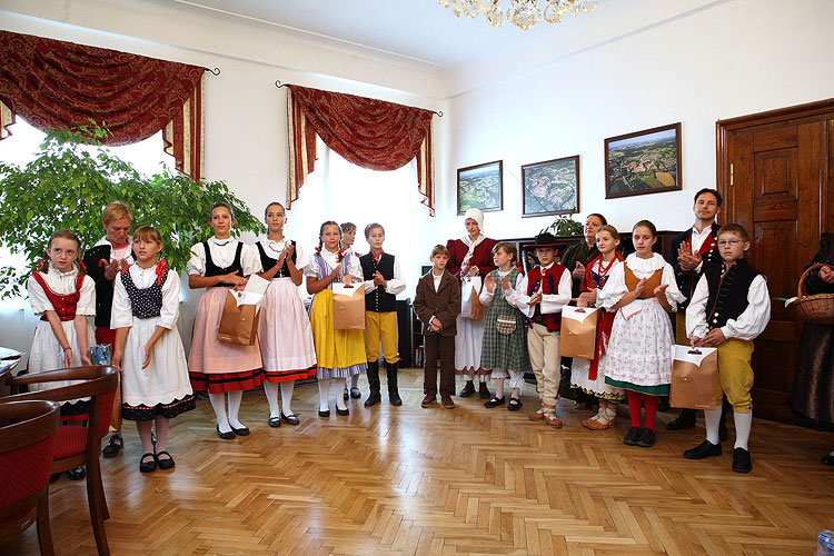 St.-Wenzels-Fest und Internationales Folklorefestival Český Krumlov 2009 in Český Krumlov