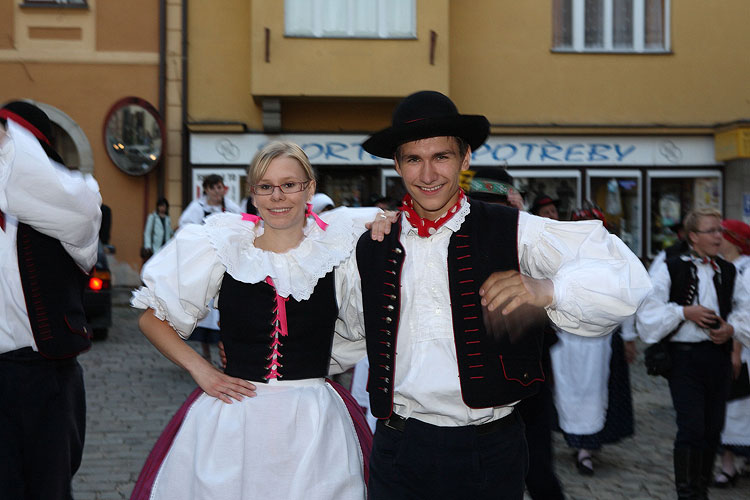 Saint Wenceslas Celebrations and International Folk Music Festival Český Krumlov 2009 in Český Krumlov