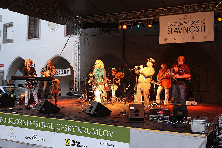 Svatováclavské slavnosti a Mezinárodní folklórní festival Český Krumlov 2009 v Českém Krumlově