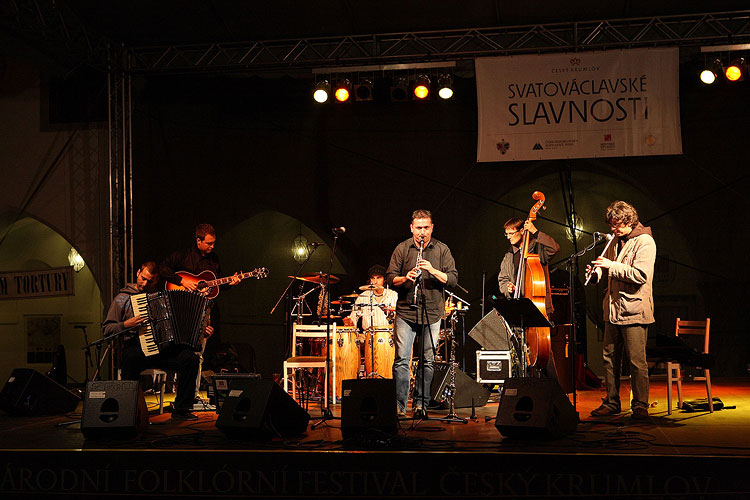 St.-Wenzels-Fest und Internationales Folklorefestival Český Krumlov 2009 in Český Krumlov