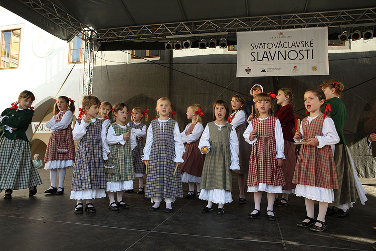 Svatováclavské slavnosti a Mezinárodní folklórní festival Český Krumlov 2009 v Českém Krumlově