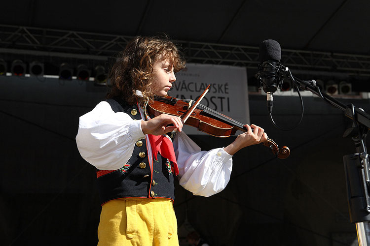 St.-Wenzels-Fest und Internationales Folklorefestival Český Krumlov 2009 in Český Krumlov