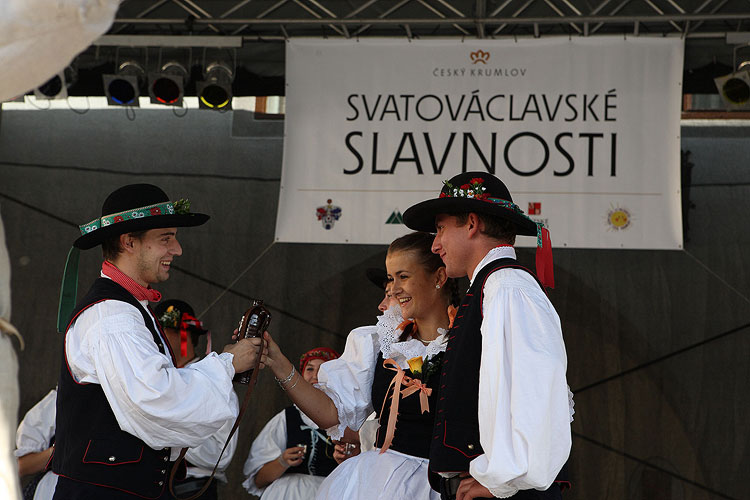 Saint Wenceslas Celebrations and International Folk Music Festival Český Krumlov 2009 in Český Krumlov