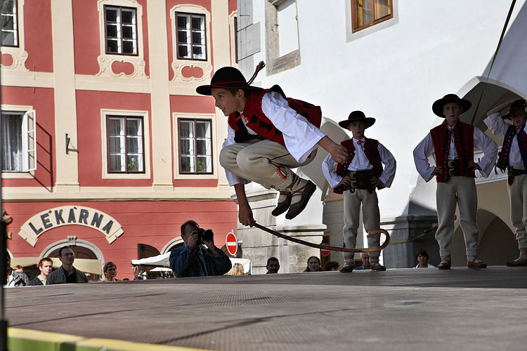 St.-Wenzels-Fest und Internationales Folklorefestival Český Krumlov 2009 in Český Krumlov