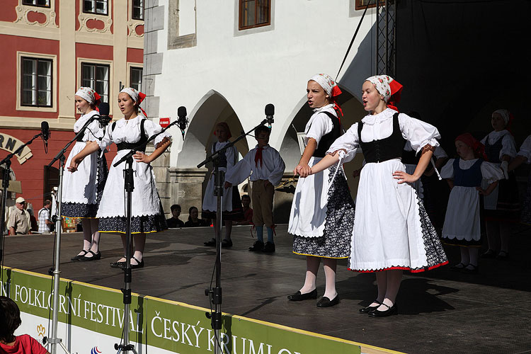 St.-Wenzels-Fest und Internationales Folklorefestival Český Krumlov 2009 in Český Krumlov