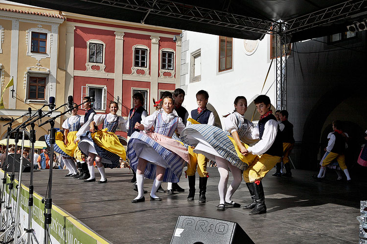 Svatováclavské slavnosti a Mezinárodní folklórní festival Český Krumlov 2009 v Českém Krumlově