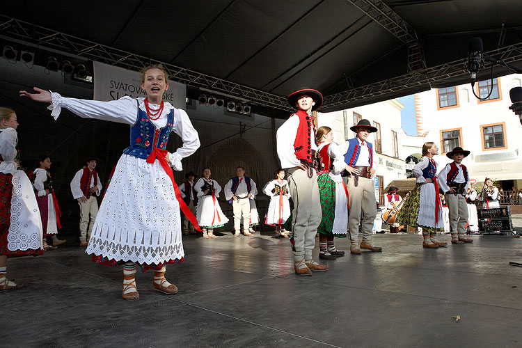 St.-Wenzels-Fest und Internationales Folklorefestival Český Krumlov 2009 in Český Krumlov