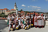 St.-Wenzels-Fest und Internationales Folklorefestival Český Krumlov 2009 in Český Krumlov, Foto: Lubor Mrázek