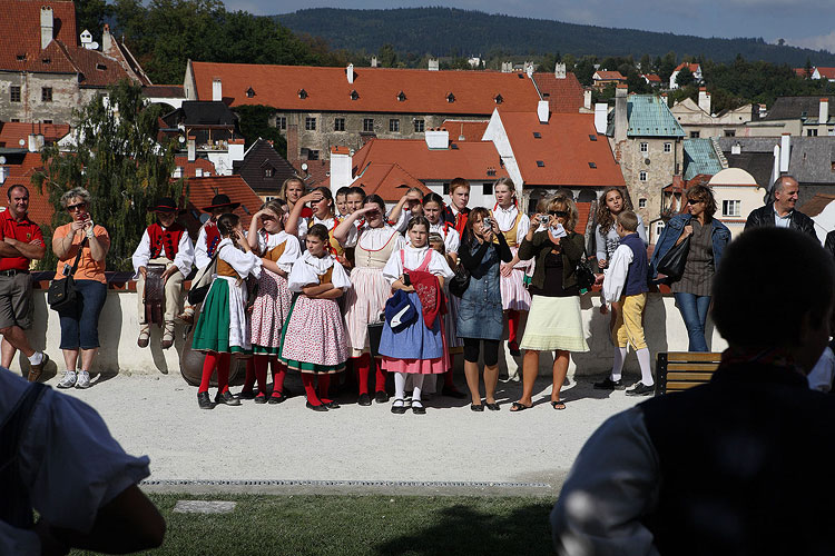 St.-Wenzels-Fest und Internationales Folklorefestival Český Krumlov 2009 in Český Krumlov