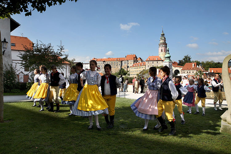 Svatováclavské slavnosti a Mezinárodní folklórní festival Český Krumlov 2009 v Českém Krumlově