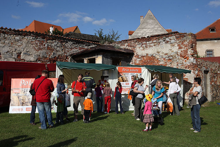 St.-Wenzels-Fest und Internationales Folklorefestival Český Krumlov 2009 in Český Krumlov