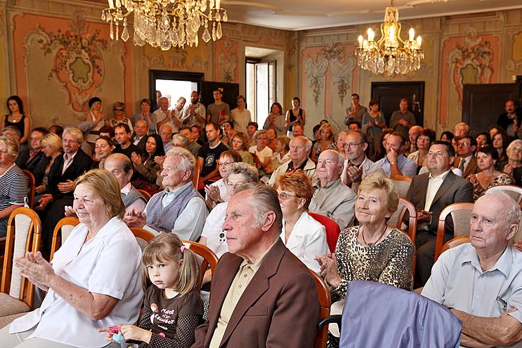 Die Geschichte der Stadt Český Krumlov - Taufe der Publikation über die Geschichte der Stadt, 28.9.2009