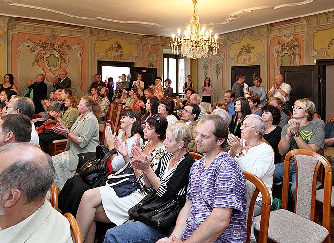 The story of Český Krumlov - book-signing event introducing a publication on the town's history, 28.9.2009