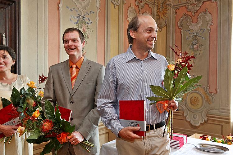 The story of Český Krumlov - book-signing event introducing a publication on the town's history, 28.9.2009