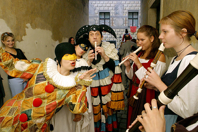 Baroque Night in the Český Krumlov Castle ®, 9th July 2005, Festival of Chamber Music Český Krumlov, photo: © Lubor Mrázek