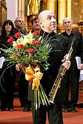 Jiří Stivín, 2. července 2005, Festival komorní hudby Český Krumlov, foto: © Lubor Mrázek 