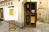 International Art Studio Na Fortně - vstupní poutač, Den s handicapem, Český Krumlov 11. září 2004, foto: Lubor Mrázek 