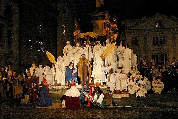 Lebende Krippe, Foto: Lubor Mrázek