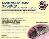 2.Dobročinný bazar pro zvířata 