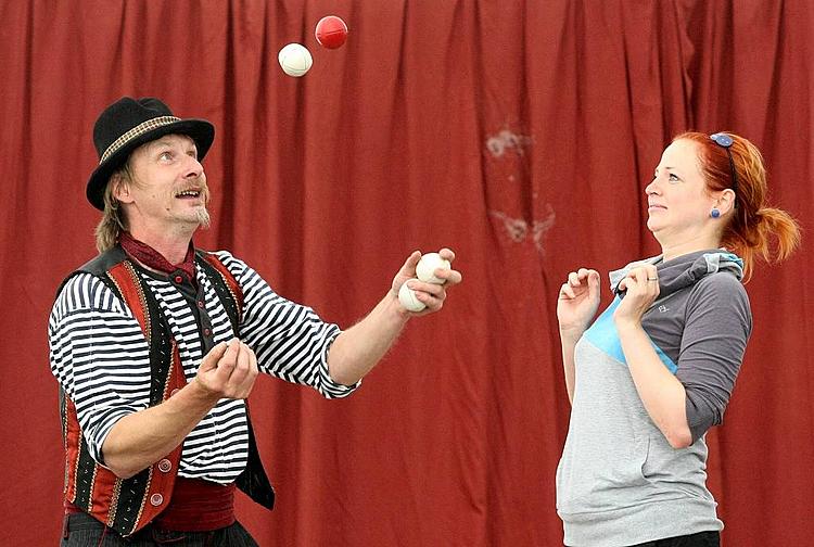 Juggler Vojta Vrtek