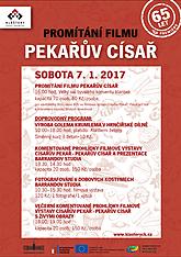 65. výročí filmu Císařův pekař - pekařův císař, program 7.1.2017 