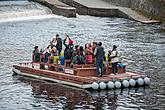 Wooden rafting Český Krumlov 