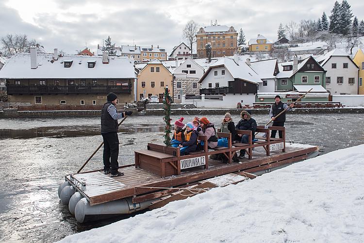 vánoční Voroplavba Český Krumlov