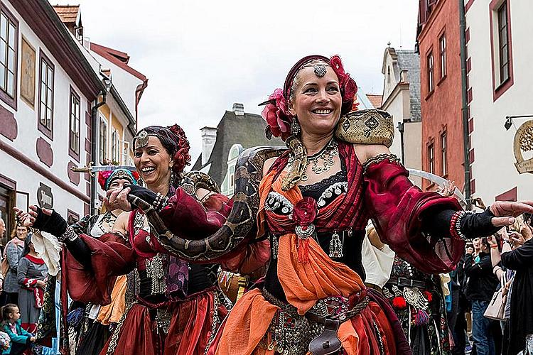 Slavnosti pětilisté růže Český Krumlov