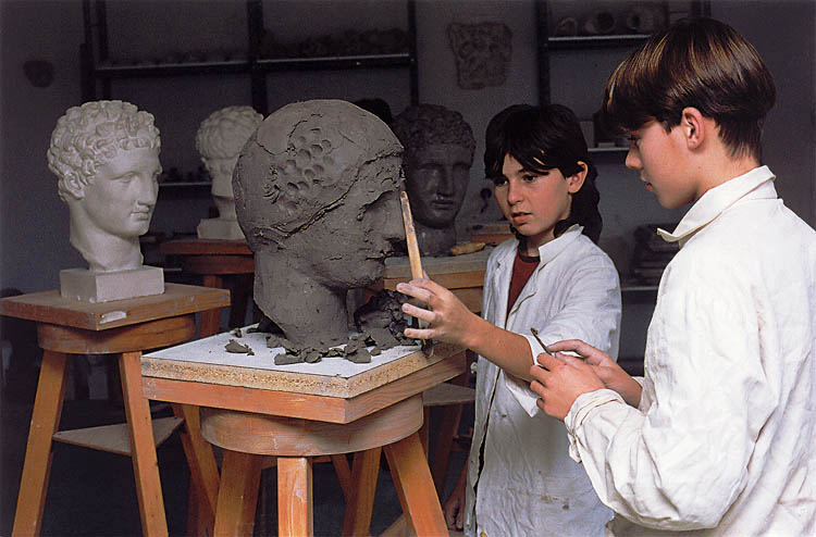 Ilustrační foto, Práce studentů, archiv OIS 1371b, foto Libor Sváček