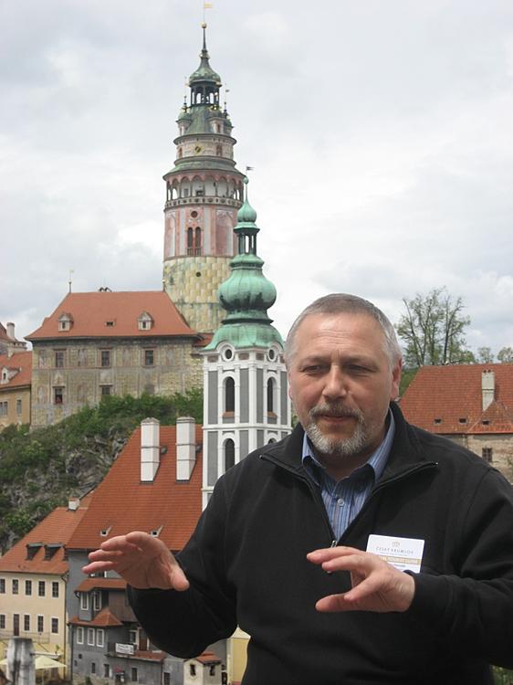 Horváth Tibor, magyar nyelvű idegenvezetés, Cesky Krumlov