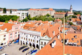 Panorma města z náměstí Svornosti